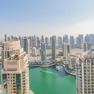 Nasma Luxury Stays- Majestic Marina Views, Lavish 4br Getaway In Jbr , دبي الإمارات العربية المتحدة